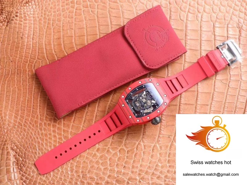 Richard Mille RM052-01 Tourbillon JB Factory Red Ceramic 9 Richard Mille RM052-01 Tourbillon JB Factory Red Ceramic 9