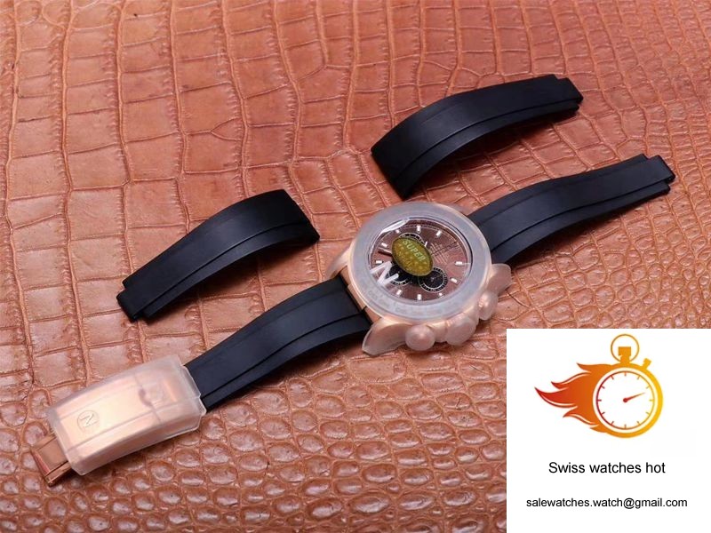 Rolex Daytona M116515LN-0041 Noob Factory Chocolate Dial 4130 Movement 9 Rolex Daytona M116515LN-0041 Noob Factory Chocolate Dial 4130 Movement 9