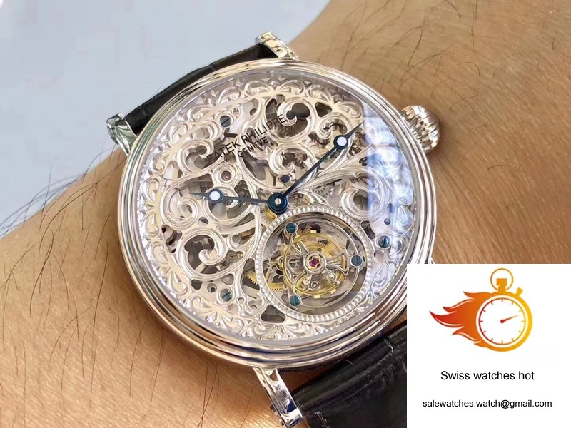 Patek Philippe Tourbillon 316L Stainless Steel Skeleton Dial 9 Patek Philippe Tourbillon 316L Stainless Steel Skeleton Dial 9