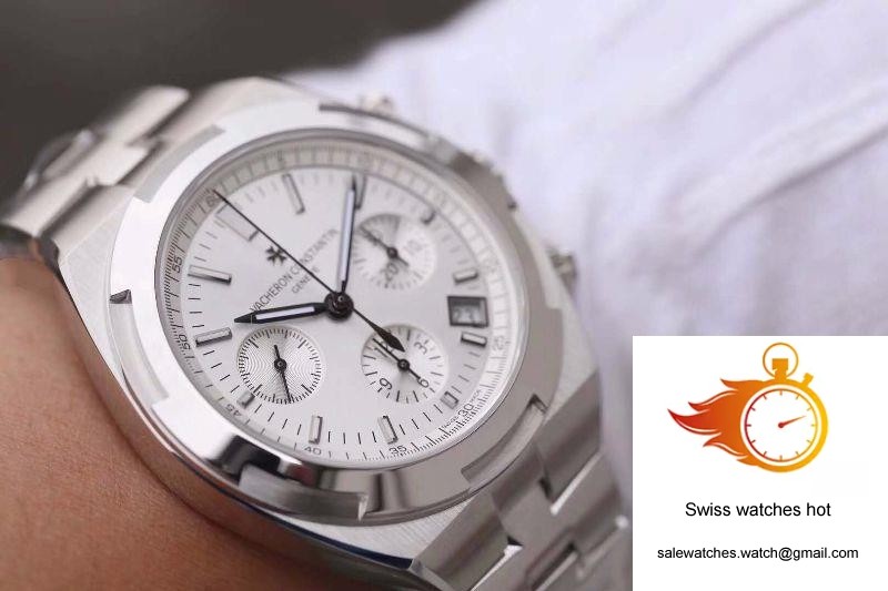 Vacheron Constantin Overseas Chronograph 5500V/110A-B075 8F Factory Silver Dial 9 Vacheron Constantin Overseas Chronograph 5500V/110A-B075 8F Factory Silver Dial 9