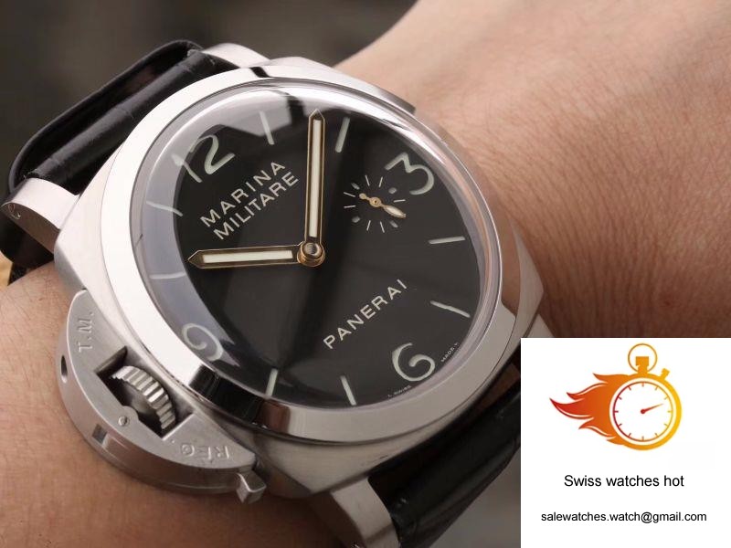 Panerai Luminor Marina Militare PAM 217 XF Factory Black Dial 9 Panerai Luminor Marina Militare PAM 217 XF Factory Black Dial 9