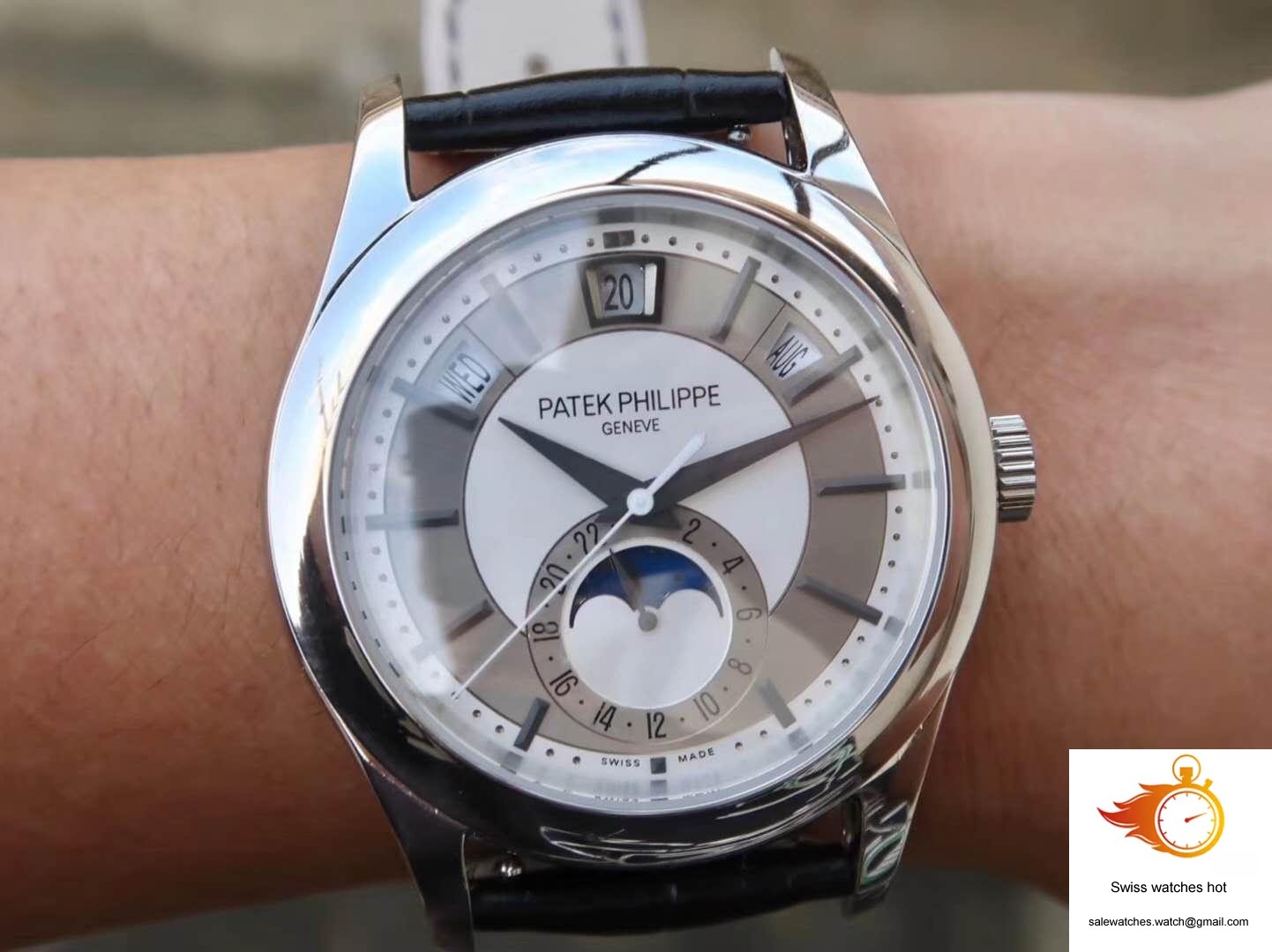 Patek Philippe Annual Calendar 5205G-001 Rhodium Dial 9 Patek Philippe Annual Calendar 5205G-001 Rhodium Dial 9
