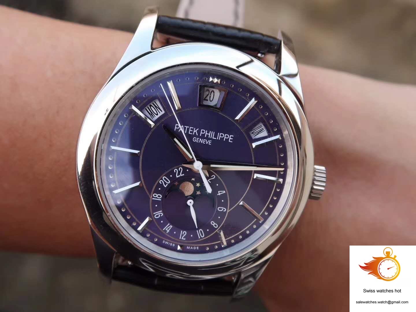 Patek Philippe Annual Calendar 5205G-013 Blue Dial 9 Patek Philippe Annual Calendar 5205G-013 Blue Dial 9