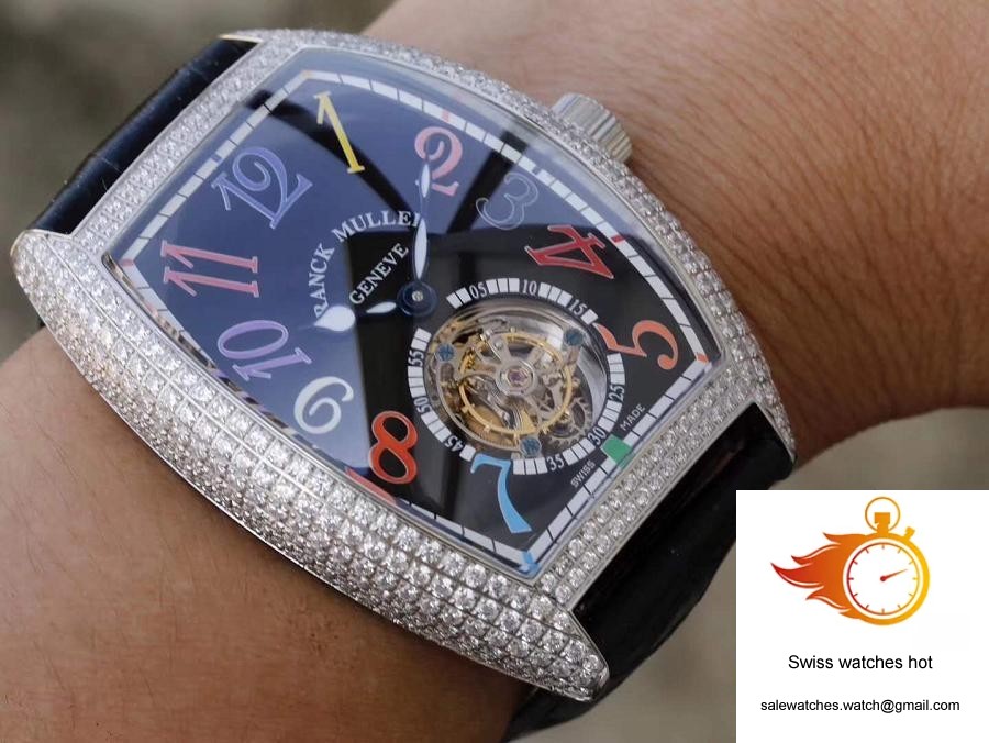 Franck Muller Crazy Color Dreams Tourbillon 8880 Black Dial 9 Franck Muller Crazy Color Dreams Tourbillon 8880 Black Dial 9
