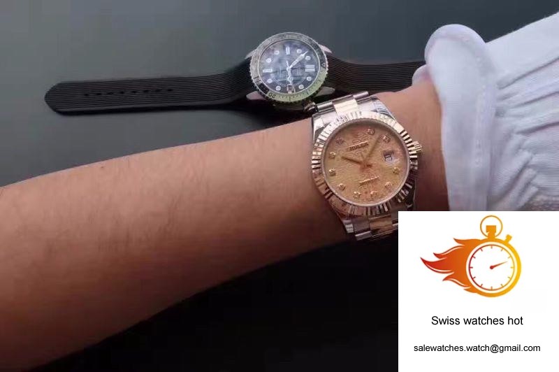Rolex Datejust II 126333 41MM Diamond-studded Rose Gold Texture Dial 9 Rolex Datejust II 126333 41MM Diamond-studded Rose Gold Texture Dial 9