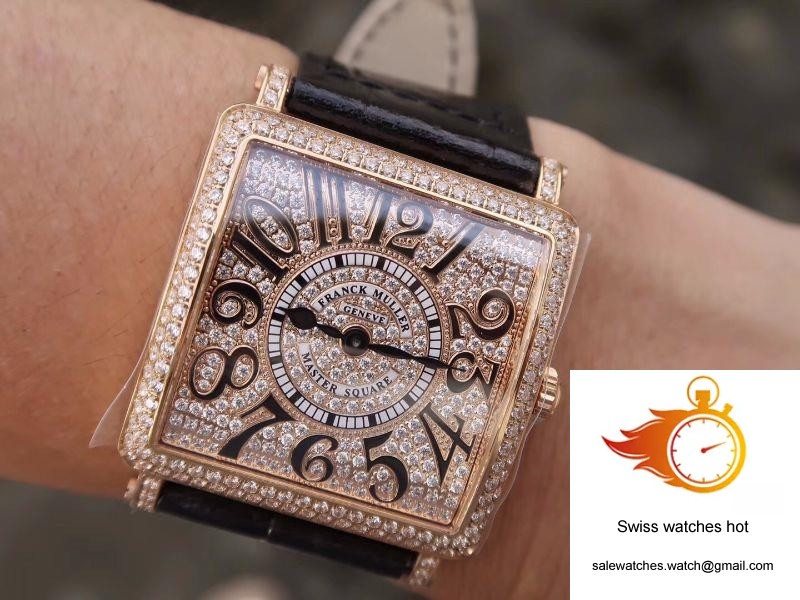 Franck Muller Master Square Ladies 6002 M QZ D GF Factory Diamond Dial 9 Franck Muller Master Square Ladies 6002 M QZ D GF Factory Diamond Dial 9