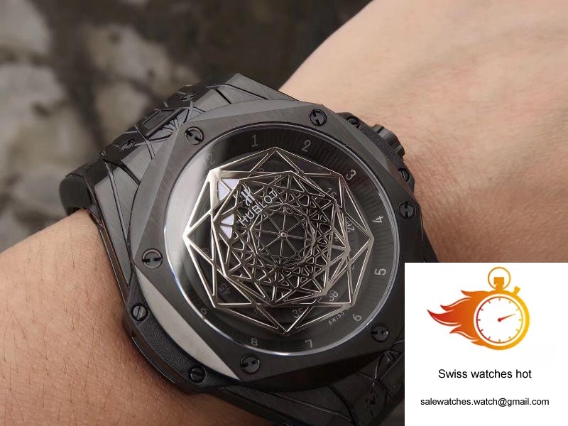 Hublot Big Bang Sang Bleu Magic 415.CX.1112.VR.MXM18 TMF Factory Black Dial 9 Hublot Big Bang Sang Bleu Magic 415.CX.1112.VR.MXM18 TMF Factory Black Dial 9