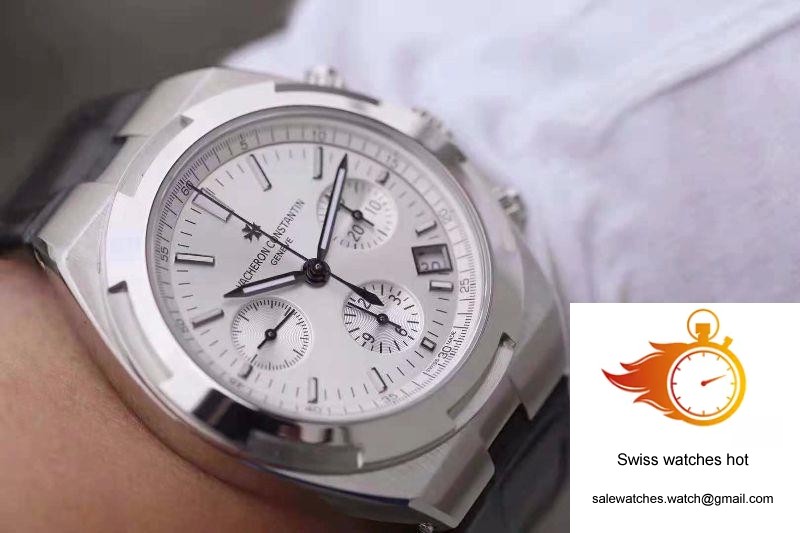 Vacheron Constantin Overseas Chronograph 5500V/110A-B075 8F Factory Silver Dial 9 Vacheron Constantin Overseas Chronograph 5500V/110A-B075 8F Factory Silver Dial 9
