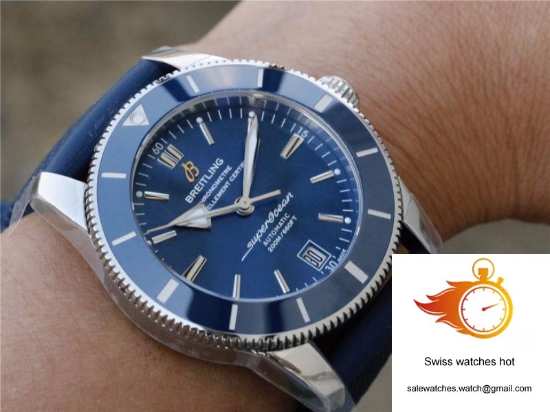 Breitling Superocean Heritage II AB2010161C1S1 GF Factory Blue Dial 9 Breitling Superocean Heritage II AB2010161C1S1 GF Factory Blue Dial 9
