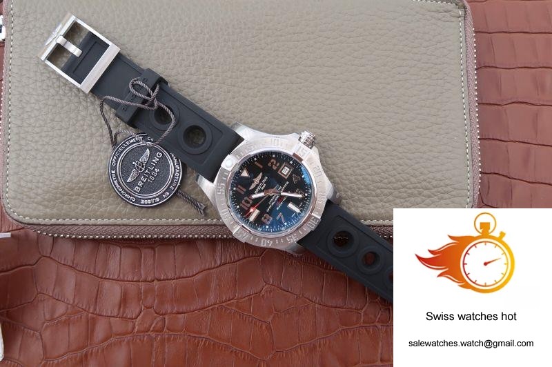 Breitling Avenger II A3239011/BC34/170A GF Factory Black Dial 9 Breitling Avenger II A3239011/BC34/170A GF Factory Black Dial 9