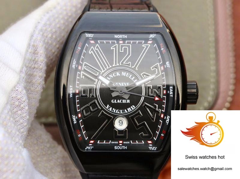 Franck Muller Vanguard V45-05 Black Dial 9 Franck Muller Vanguard V45-05 Black Dial 9