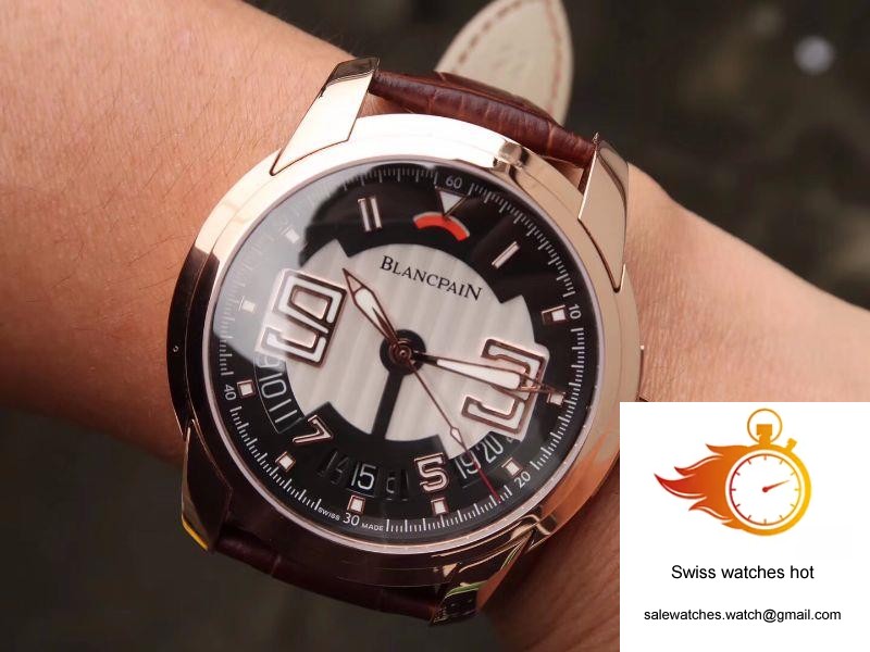 Blancpain L-EVOLUTION 8805-1134-53B Rose Gold Case Black Dial 9 Blancpain L-EVOLUTION 8805-1134-53B Rose Gold Case Black Dial 9