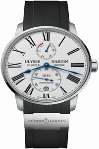 1183-310-3/40 Ulysse Nardin Marine Chronometer Torpilleur 42mm Mens Watch